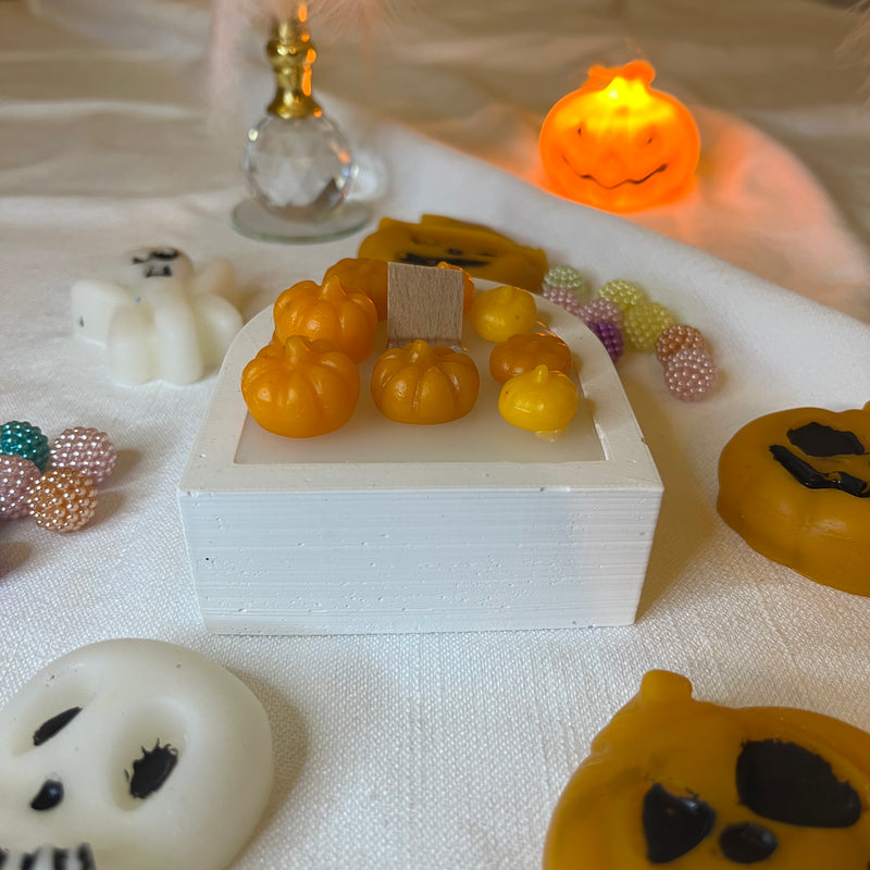 Halloween Temalı Mum Seti